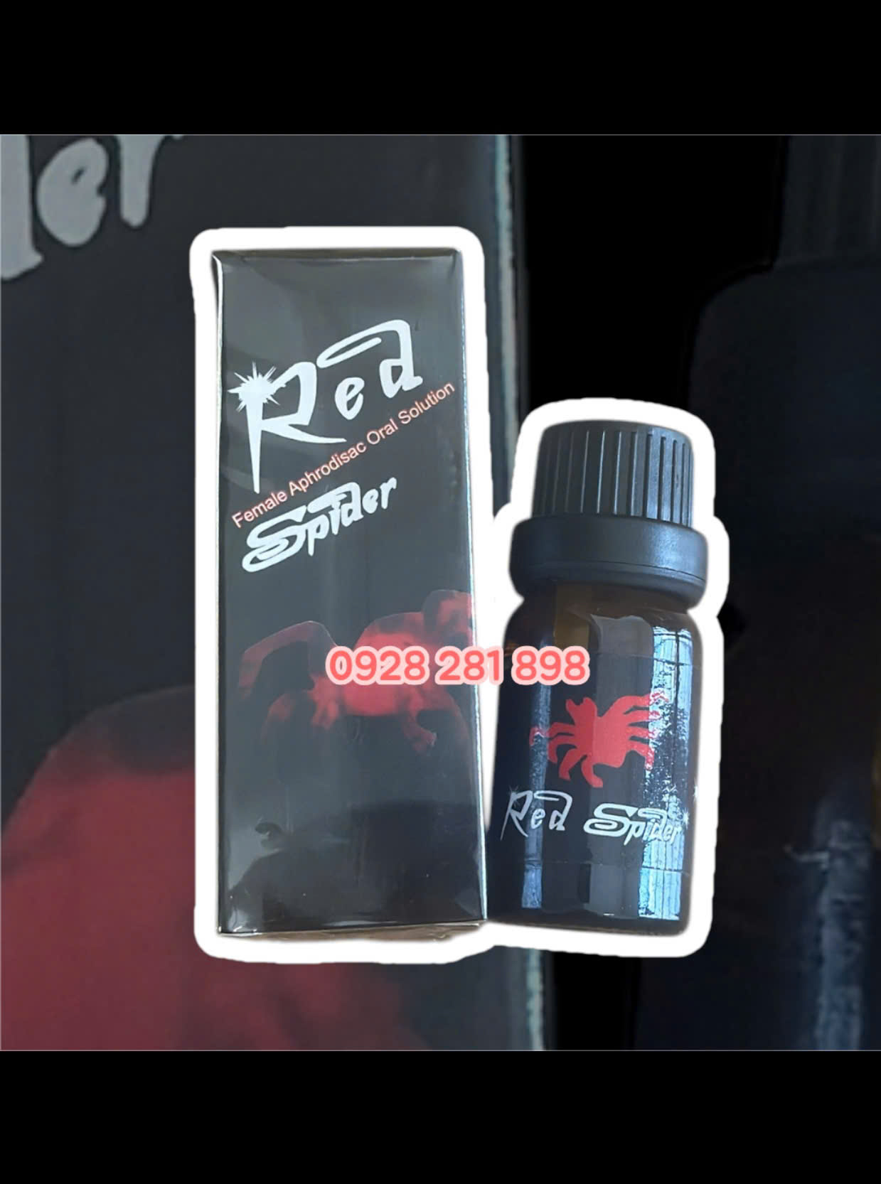 NƯỚC  KÍCH THÍCH HAM MUỐN  NAM NỮ CỰC NHANH RED SPIDER