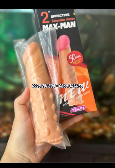Đôn Dên MAX-MAN TĂNG 6CM – CÓ GÂN,BI Tăng Kích Thước & Kéo Dài Thời Gian Quan Hệ Hiệu Quả Đôn Dên MAX-MAN TĂNG 6CM – CÓ GÂN,BI Tăng Kích Thước & Kéo Dài Thời Gian Quan Hệ Hiệu Quả